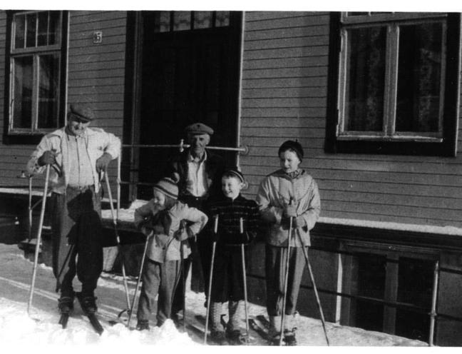 Skitur på Gomalandet